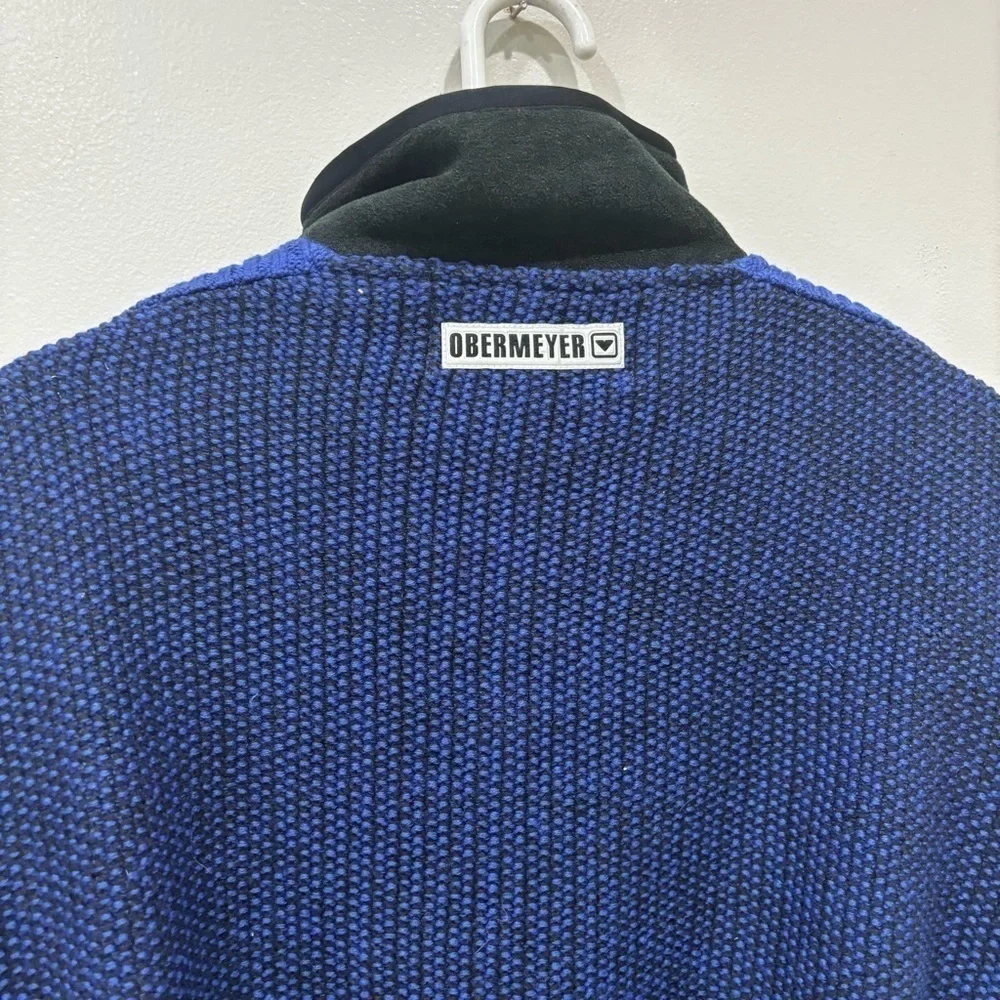 Obermeyer Vintage Whistler Ski Sweater Wool Blend Heavyweight Men’s Size XL